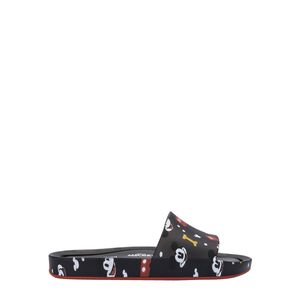 Mini Melissa Beach Slide + Mickey And Friends IV Preto Transparente 33760PT