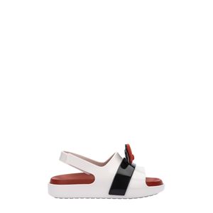 Mini Melissa Cloud Sandal + Mickey And Friends Branco Vermelho 33761BV