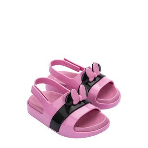 Mini Melissa Cloud Sandal + Mickey And Friends Rosa Preto 33761RP