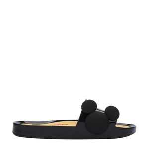 Melissa Beach Slide + Mickey And Friends IV Preto Amarelo 33759PA