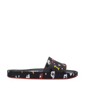 Melissa Beach Slide + Mickey And Friends IV Preto Transparente 33759PT