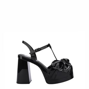 Melissa Party Heel Tie + Viktor And Rolf Preto 33599P