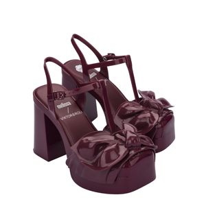 Melissa Party Heel Tie + Viktor And Rolf Vermelho 33599V