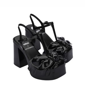 Melissa Party Heel Tie + Viktor And Rolf Preto 33599P