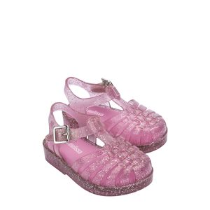 Mini Melissa Possession Shiny Rosa Glitter Prata 33522RGP