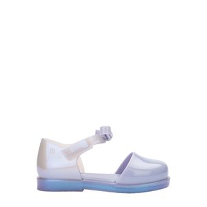 Mini Melissa Amy Baby Azul Metalizado Lilás 33705