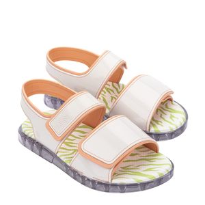 Melissa Papete Zone Branco Vidro 33804