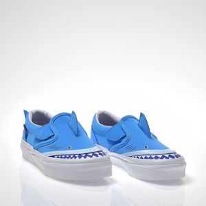 Tênis Vans Infantil Classic Slip-On Blue True White VN0005VWBES