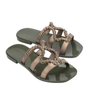 Melissa Slide + Bo.Bo Verde Bronze 33862