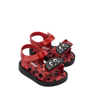 Mini Melissa Jump Bugs Vermelho Preto 33764