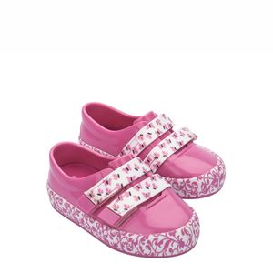 Mini Melissa Beanny Bugs Rosa Branco 33829