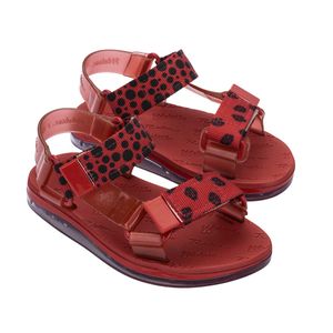 Mini Melissa Papete + Rider Bugs Vermelho 33765