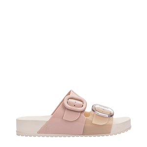 Melissa Cozy Slide Bege Rosa 33913