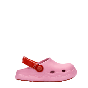 Mini Melissa Free Clog Rosa Vermelho 33841