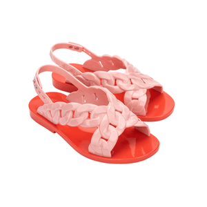 Melissa Brace Sandal Vermelho Rosa 33848