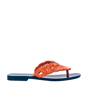 Melissa Brace Flip Flop Azul Laranja 33850