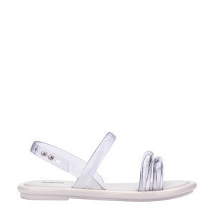 Melissa Airbubble Sandal Branco Vidro 33906