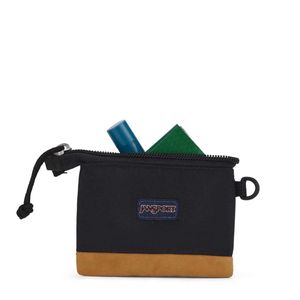 Carteira Jansport Core Zip Wallet Black 7UVB008