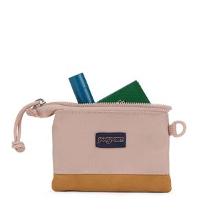 Carteira Jansport Core Zip Wallet Misty Rose 7UVB7N8