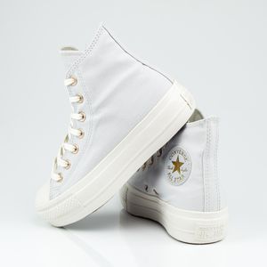 Tênis Converse Chuck Taylor All Star Lift Cinza Claro Ouro CT23140001