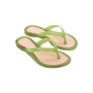 Melissa Duo Flip Flop Verde Rosa 33904