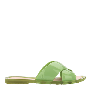 Melissa Duo Slide Verde Bege 33905