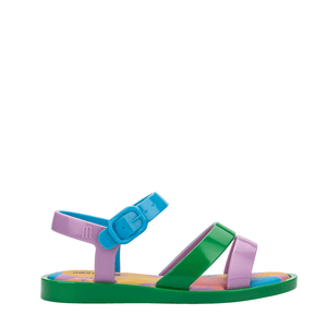 Mini Melissa Colorland Verde Lilás Azul 33844