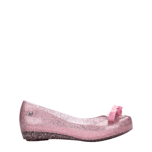 Mini Melissa Ultragirl Bow Rosa Glitter 33892