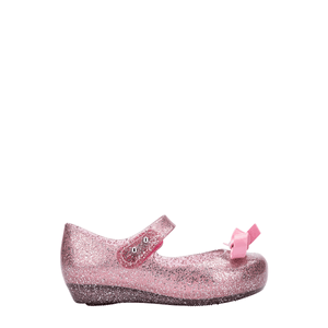 Mini Melissa Ultragirl Bow Rosa Glitter IV 33893