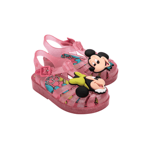 Mini Melissa Possession + Disney 100 Rosa Glitter 33942