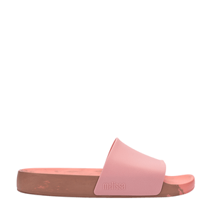 Melissa Flowing Slide Rosa Marrom 35731