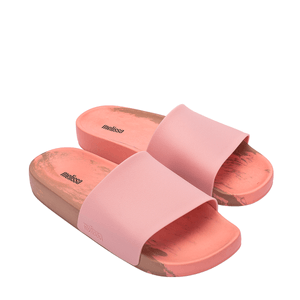 Melissa Flowing Slide Rosa Marrom 35731