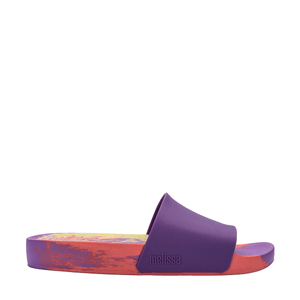 Melissa Flowing Slide Roxo Amarelo Rosa 35731