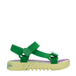 Melissa Flowing Papete Verde Roxo 33908