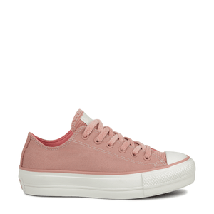 Tênis Converse Chuck Taylor All Star 2v Branco Rosa Morango Branco  CK10020001 - Menina Shoes