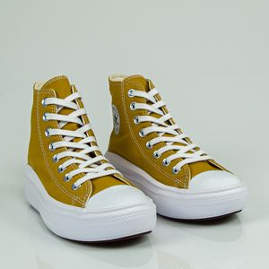 Tênis Converse Chuck Taylor All Star Move Seasonal Mel Queimado Preto Branco CT17810009