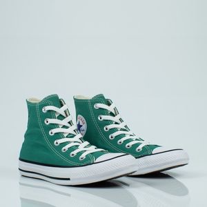 Tênis Converse Chuck Taylor All Star Seasonal Verde Alga Preto Branco CT04190069