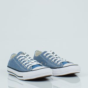 Tênis Converse Chuck Taylor All Star Azul Preto Branco CT23550001