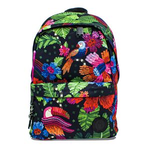 Mochila Farm Xodó Florescer Black 71011404