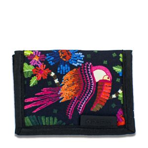 Carteira Farm Din Din Florescer Black 71011457