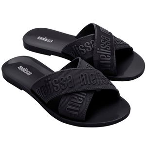 Melissa M Lover Slide Preto 35740