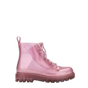 Mini Melissa Coturno Infantil Rosa Glitter 33928