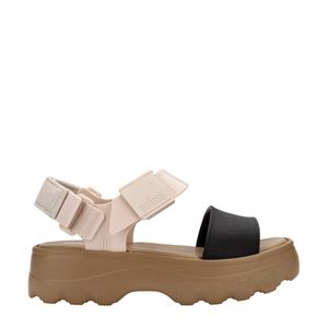 Melissa Kick Off Sandal Bege Preto 32823