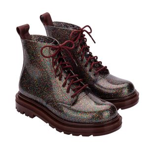 Melissa Coturno Multi Colorido Glitter Bordo 32822