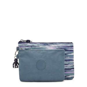 Necessaire Kipling Duo Pouch Azul Estampado I6033W66