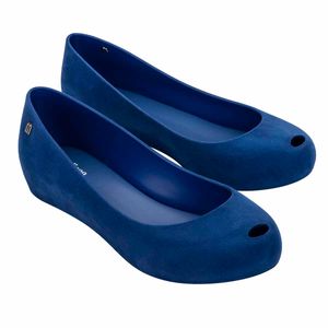 Melissa Ultragirl Velvet Azul Flocado 35738