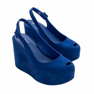 Melissa Groovy Velvet Azul Flocado 35739