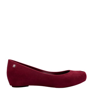 Melissa Ultragirl Velvet Vermelho Flocado 35738