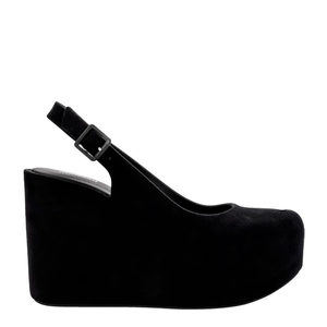 Melissa Groovy Velvet Preto Flocado 35739