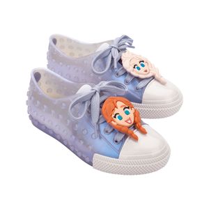 Mini Melissa Polibolha + Disney 100 Infantil Azul Metalizado Branco 33955